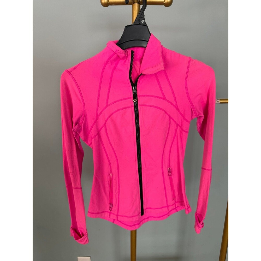 Lululemon define jacket coat track jacket zip up sweatshirt size 6